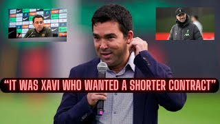 Deco Talks Xavi Klopp Transfer Market Negreira Case Roque amp Lamine [upl. by Peggie394]