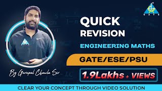 Quick Revision  Engineering Mathematics [upl. by Ondrej591]