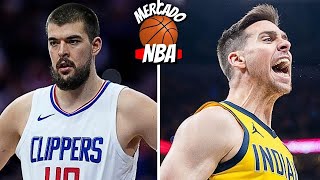 Ivica Zubac e TJ McConnell RENOVAM seus contratos  Mercado NBA [upl. by Nylidnarb]