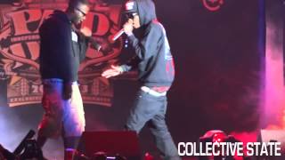 Black Hippy  Black Lip Bastard Remix Live at Paid Dues 2013  HD [upl. by Flanigan]