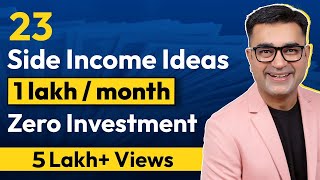 23 Top SIDE INCOME IDEAS to Earn 1 LakhMonth in 2023  Passive Income Ideas  DEEPAK BAJAJ [upl. by Mattheus]