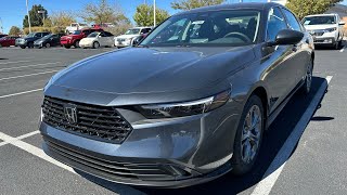 2024 Honda Accord Ex  Meteorite Gray Metallic  Walkaround [upl. by Gujral]