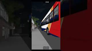 Stagecoach Midlands Roblox 35186 AE56 LUJ departing on the 8 last year [upl. by Haeckel]