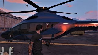 Our Buckingham Volatus Luxury CEO Menu Helicopter Review  Lets Play GTA5 Online HD E339 [upl. by Deloria331]