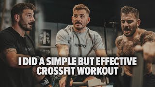 I Did a Simple but Effective CrossFit Workout  MAT FRASER 5X FITTEST MAN ON EARTH [upl. by Zarihs734]