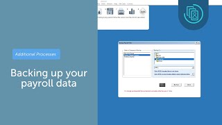 Backing up your payroll data  Thesaurus Payroll Manager [upl. by Runck760]