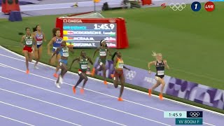 Keely Hodgkinson wins 800m Womens Final wins Gold for Great Britain Olympics 2024 Paris [upl. by Doro545]