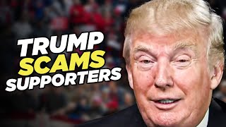 Republican Insider Says Trump Is Scamming His Supporters Through His Super PAC [upl. by Netsirhc]