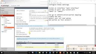 step by step Fortinet SSL VPN Configuration 524 and higher [upl. by Nerradal]