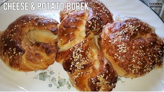 Potato amp cheese Borek  Turkish food [upl. by Balduin]