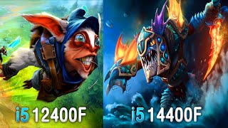 Dota 2  i5 12400F vs i5 14400F  May 2024 [upl. by Deloria]