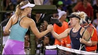 Maria Sharapova vs Daria Gavrilova 2015 MIAMI OPEN 2632015 HighlightsR2 [upl. by Vanya]