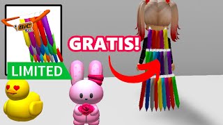 COMO CONSEGUIR CAPA BIC CONEJO AMOR PATO DEL AMOR GRATIS ROBLOX FREE LIMITED [upl. by Jobye]