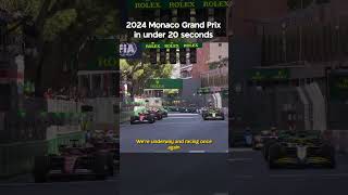 2024 Monaco Grand Prix Highlights in under 20 seconds shorts [upl. by Columbus]