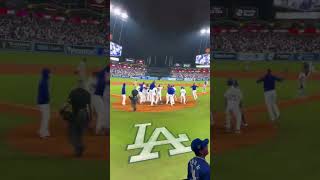 Freddie Freemans walkoff was WILD 🍿 mlb cosm baseball dodgers [upl. by Cherida]