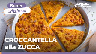 CROCCANTELLA alla ZUCCA ricetta facilissima e sfiziosa perfetta per l’aperitivo 🍂🍁😋 [upl. by Nickelsen509]