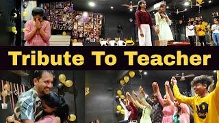 Tribute To Akhil Sir  Emotional Dance by Trainers  Dance Dedicated To Teacher [upl. by Blanche]