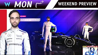 F1 2024 Full Career Mode MONACO GP  Weekend Preview  Williams FW46 [upl. by Roxanne]