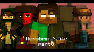 S1EP9 Herobrines Life part 8  Minecraft Animation [upl. by Rawdan]