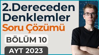 2Dereceden Denklemler 10  Köklerle İşlemler Soru Çözümü [upl. by Bohon212]