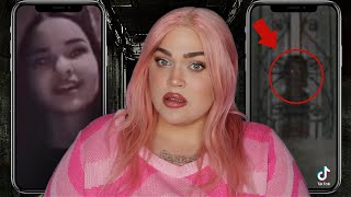 10 Paranormal TikToks amp Videos to Give YOU GOOSEBUMPS Haunted Side of TikTok Scream Stream [upl. by Farrington223]