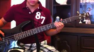 Te quiero  hombres g  bass lesson  tutorial  cover [upl. by Idroj]