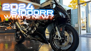 2024 BMW S1000RR Walk Around Whats Changed [upl. by Hutchings307]