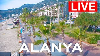 Alanya Live camera KLEOPATRA BEACH Alanya Turkey 06012024 alanya turkey beach livestream [upl. by Tempest]