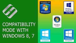 How to Run a Program in Compatibility Mode With Windows 10 8 and 7 👨‍💻⚙️🛠️ [upl. by Anerom]