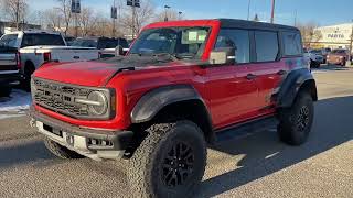 2023 Ford Bronco Raptor [upl. by Gardy621]