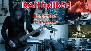 Iron Maiden  Remember Tomorrow full cover collaboration [upl. by Medorra]