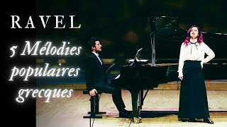 Ravel 5 Mélodies populaires grecques Greek  APHRODITE  Michalis Boliakis [upl. by Tal180]