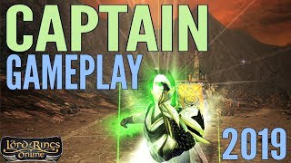 LOTRO Captain Gameplay 2019  ALL Specs Lord of the Rings Online [upl. by Adnohsel]