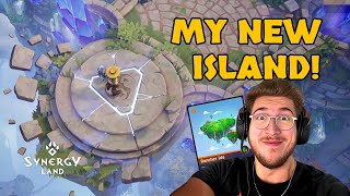 Synergy Land Gameplay part 14  I got a new island And finally a Kitchen [upl. by Attenal]