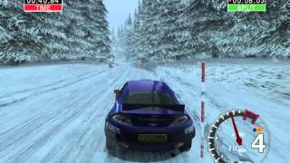 Colin Mcrae Rally 04 All Maps  Sweden Stage 6 SWE S6 HD [upl. by Aneleh]