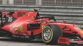 F1 2019 Scuderia Ferrari Mission Winnow SF90  Bahrain Circuit with Charles Leclerc • 25 Race [upl. by Jala8]