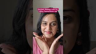 Quick amp Easy Wearable Makeup look for Office Meetings officemakeuplook makeuplook makeupvideo [upl. by Vita]