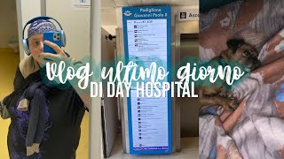 VLOG ultimo giorno al Bambin Gesu DAY HOSPIYAL🏥💙 [upl. by Inalawi846]