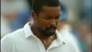 Funny Cricket incident West Indies Bowler Kenneth Benjamin Plays A Prank On Batsman And Umpire [upl. by Leahcim582]