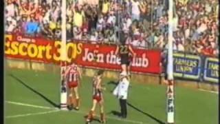 1986 grand final Glenelg v North highlights first half [upl. by Halyk385]