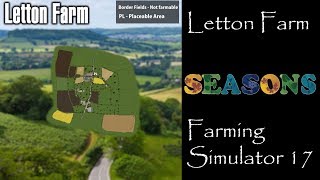 Farming Simulator 17  Map First Impression  Letton Farm [upl. by Bertha]