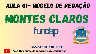 MONTES CLAROS  FUNDEP  REDAÇÃO montesclarosmg fundep [upl. by Marcello]