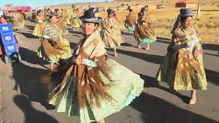 TRADICIONAL RECORRIDO DE LA DANZA MORENADA LA PAZBOLIVIA [upl. by Hinch957]