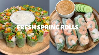 Fresh Spring Rolls Ideas [upl. by Oenire]