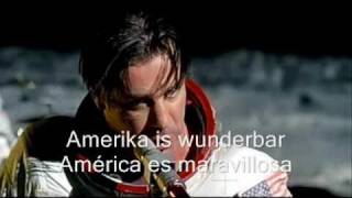 Rammstein  Amerika Subtitulos Español Aleman [upl. by Anesuza]