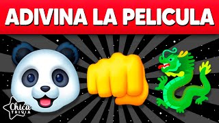 ¿TE ATREVES A INTENTARLO 👀🍿🎬 Adivina la Pelicula con Emojis  Chica TriviaTestQuiz de Películas [upl. by Ecinad666]