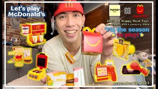 2023 Lets Play McDonalds McDonalds Playset Happy Meal Toys McDo Playset Happy Meal Toys [upl. by Mena]