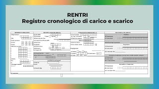 RENTRI Registro cronologico di carico e scarico [upl. by Maclaine]