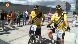 NACfans op de fiets naar Leeuwarden met Purol en Sperti [upl. by Boser]