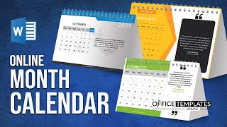 How to Create Month Calendar without using any Software  DIY Tutorial [upl. by Mishaan]